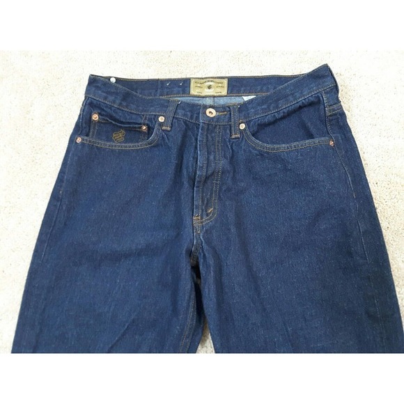 ROCAWEAR DENIM CO.~Men's Size 34×32~Blue Denim Jeans Button-Fly,100% Cotton. - Picture 4 of 12
